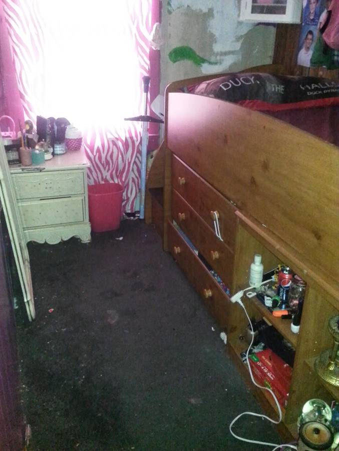 Brooke's room- before