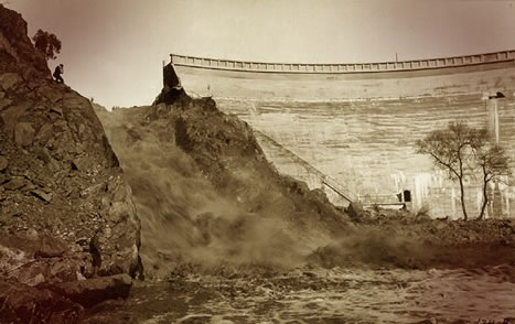 Dam breaking