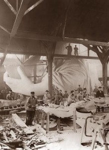 Statue of Liberty construction
