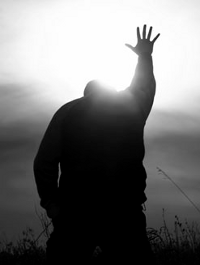 praying man