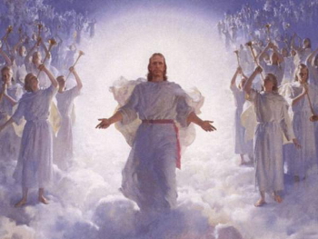 Jesus in glory