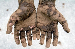 dirty hands